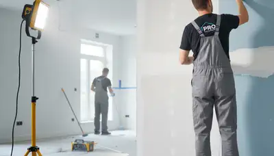 Professional drywall repair and painting in Memphis TN restoring smooth walls and flawless finishes