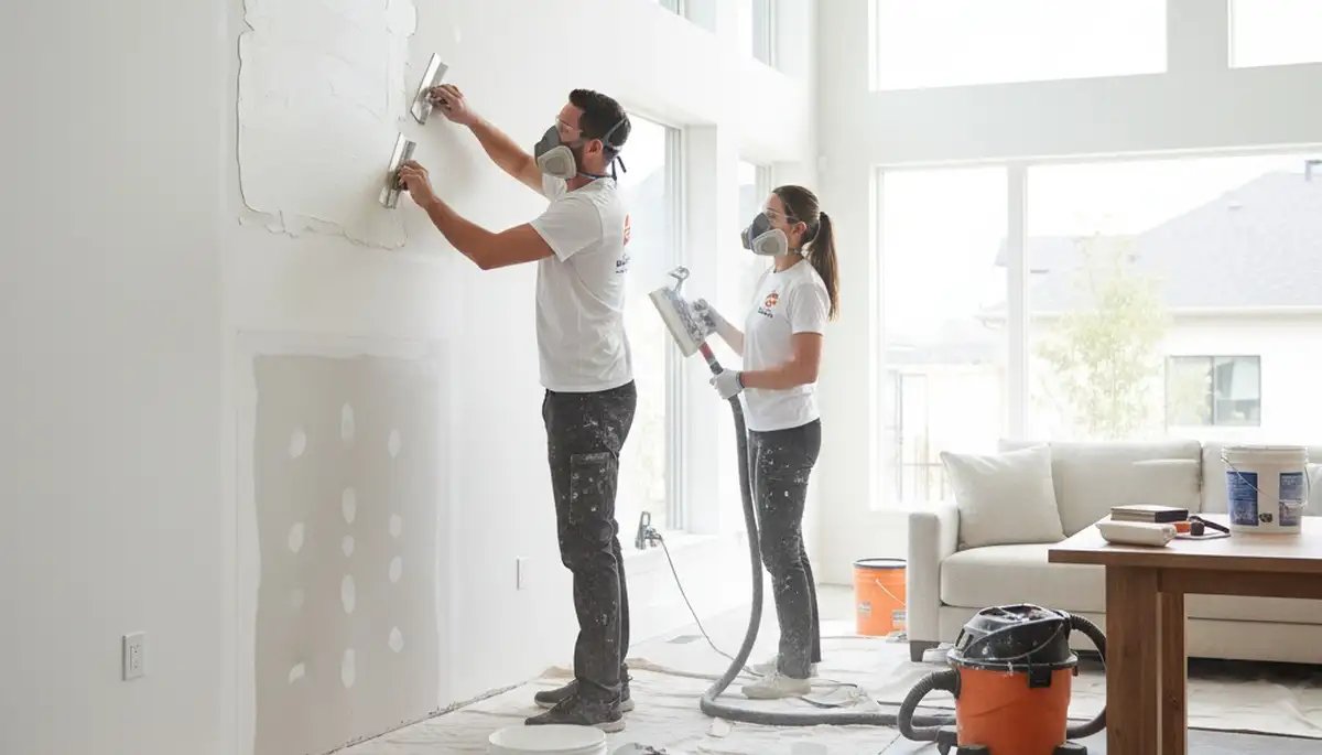 Professional drywall repair and wall restoration by expert painters in Memphis, TN homes