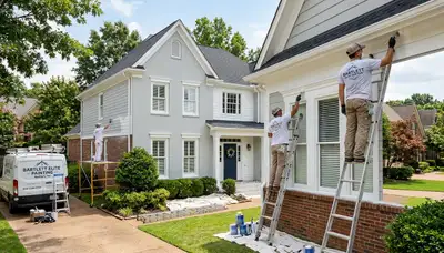 Professional house painters in Memphis TN providing expert exterior home painting services