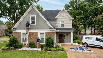 Professional house painters in Memphis TN providing expert residential exterior painting services