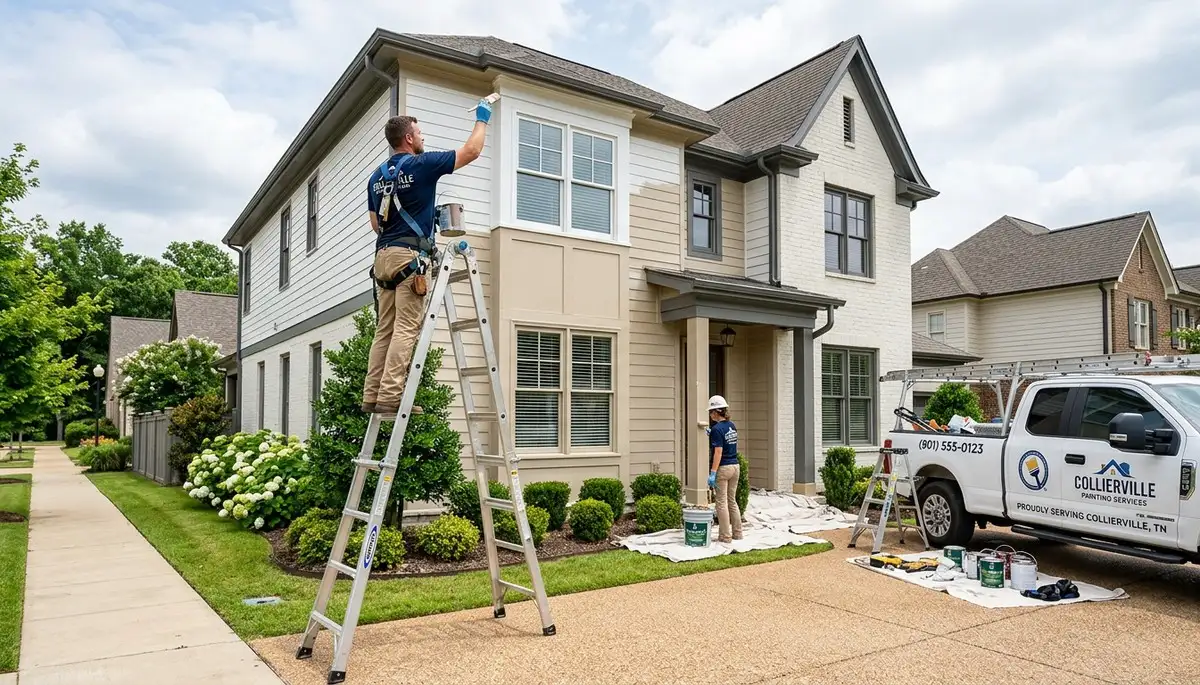 Professional house painters in Memphis TN providing expert exterior home painting services