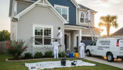 Professional house painters in Memphis TN providing expert exterior and interior painting services