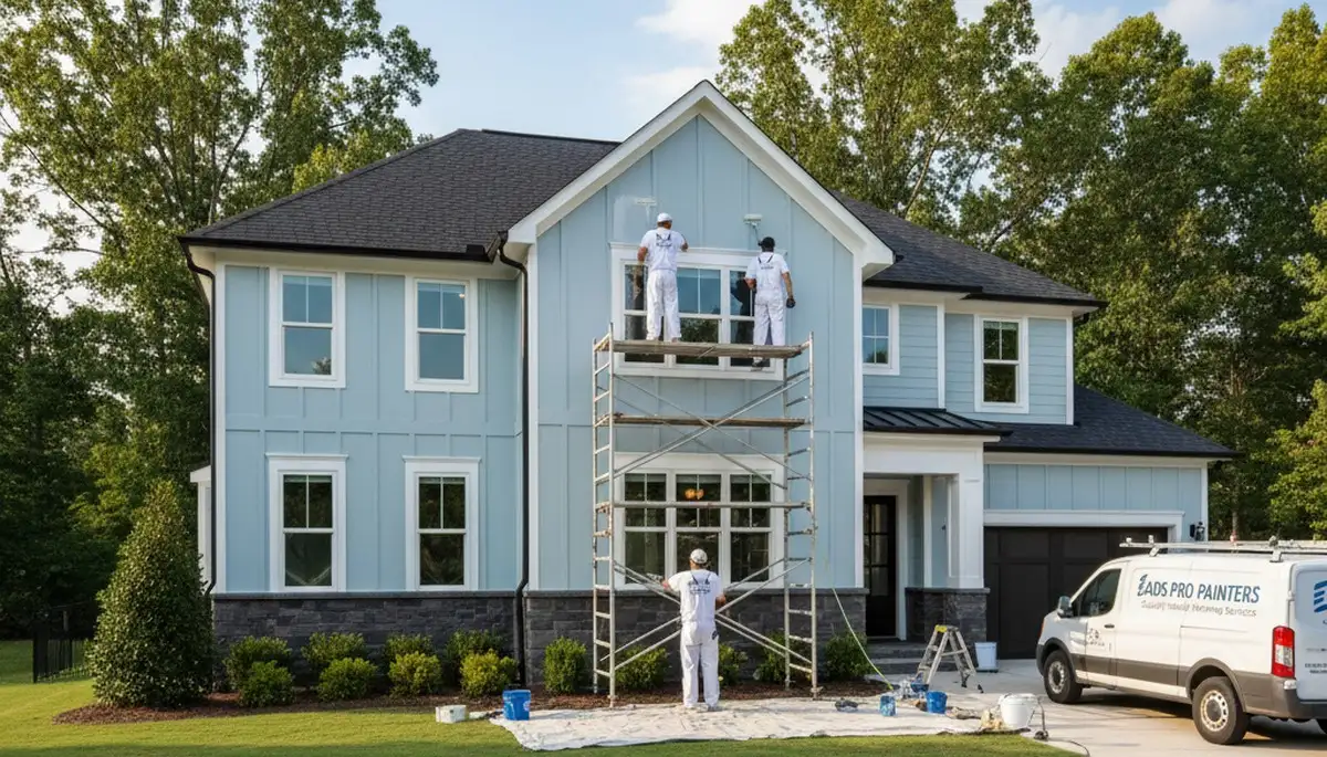 Professional house painters in Memphis, TN delivering expert exterior and interior painting services