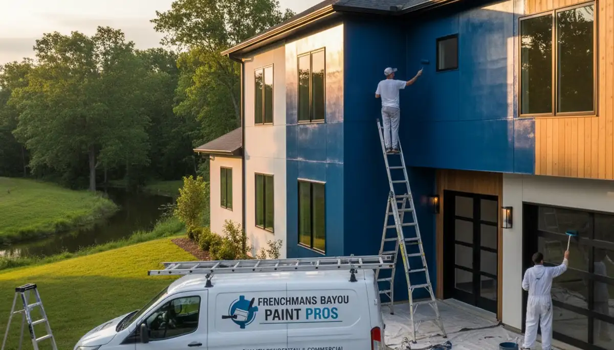 Professional house painters in Memphis TN providing expert residential exterior painting services