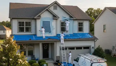 Professional house painting service in Memphis, TN by paintersmemphistn.com