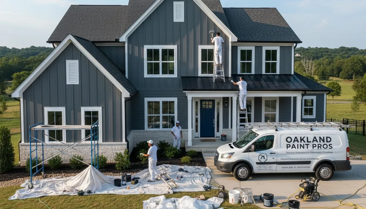 Professional house painters in Memphis TN providing expert exterior and interior painting services