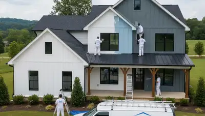 Professional house painting service in Memphis, TN by paintersmemphistn.com
