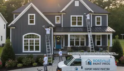 Professional house painters in Memphis, TN providing exterior and interior painting services
