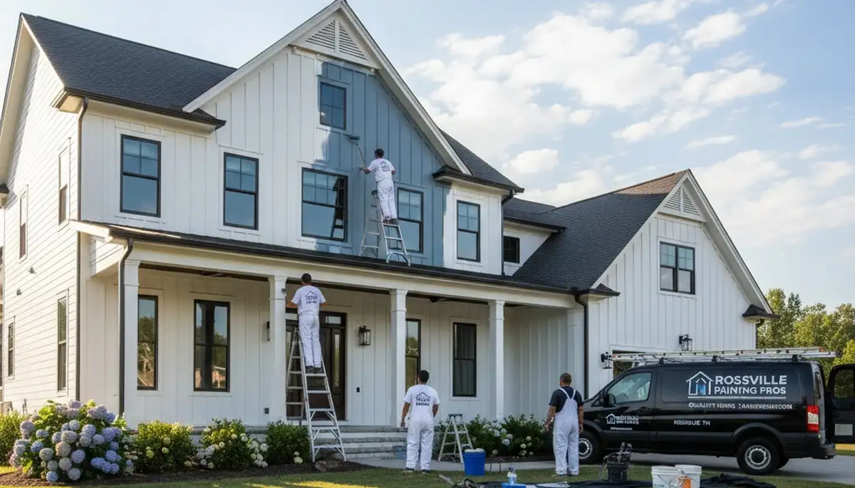 House painters in Memphis, TN providing professional interior and exterior painting services